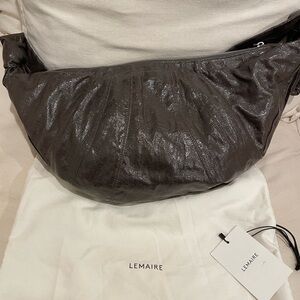 Lemaire Croissant Bag in Size Large